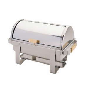 Rental store for CHAFER, 8 QT.  HALF ROLLTOP STAINLESS in New Orleans LA