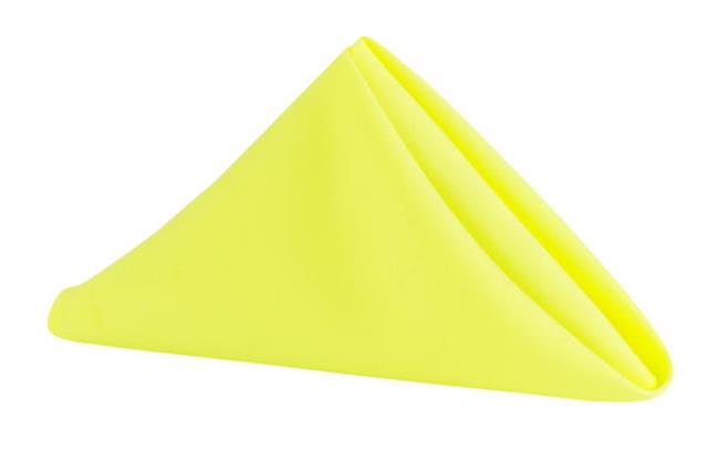 Rental store for NAPKIN, 20X20 LEMON YELLOW in New Orleans LA
