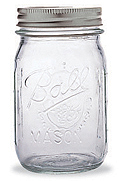 Rental store for GLASS, MASON JAR 16 OZ. in New Orleans LA