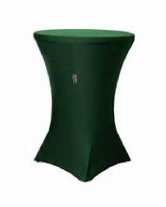 Rental store for LINEN, 30  RND SPANDEX GREEN HI BOY in New Orleans LA