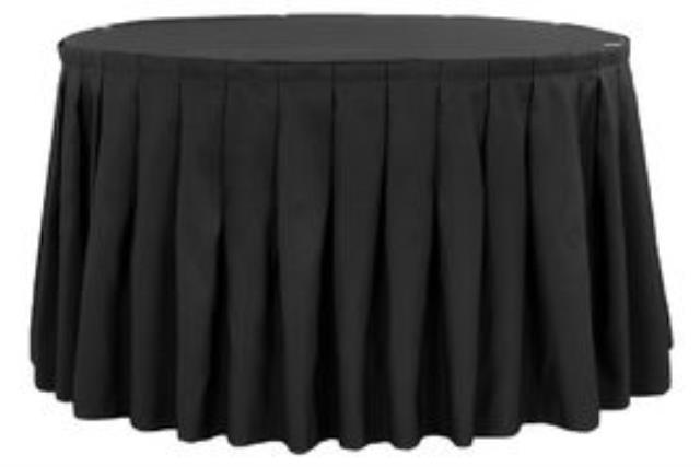 Rental store for SKIRTING, BLACK POLYESTER in New Orleans LA