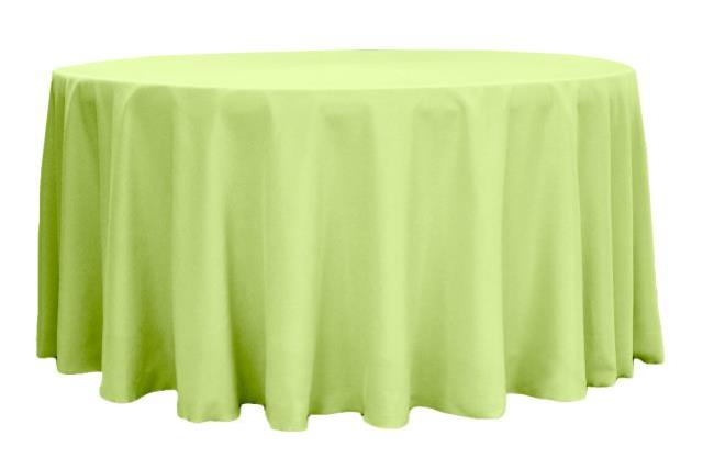 Rental store for LIME GREEN PASTEL POLYESTER LINEN in New Orleans LA