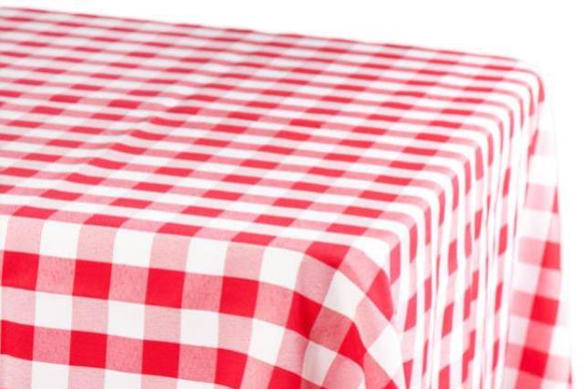 Rental store for GINGHAM POLYESTER LINEN in New Orleans LA