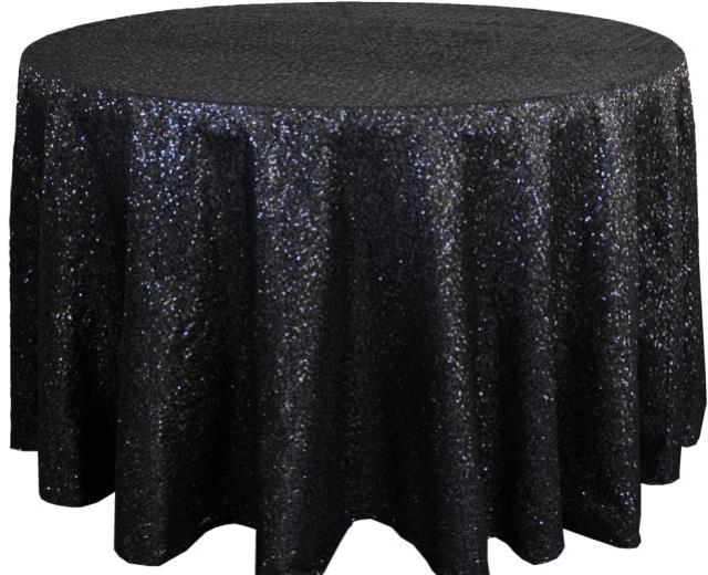 Rental store for BLACK SEQUIN LINEN in New Orleans LA
