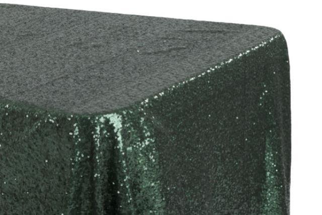 Rental store for EMERALD GREEN SEQUIN LINEN in New Orleans LA