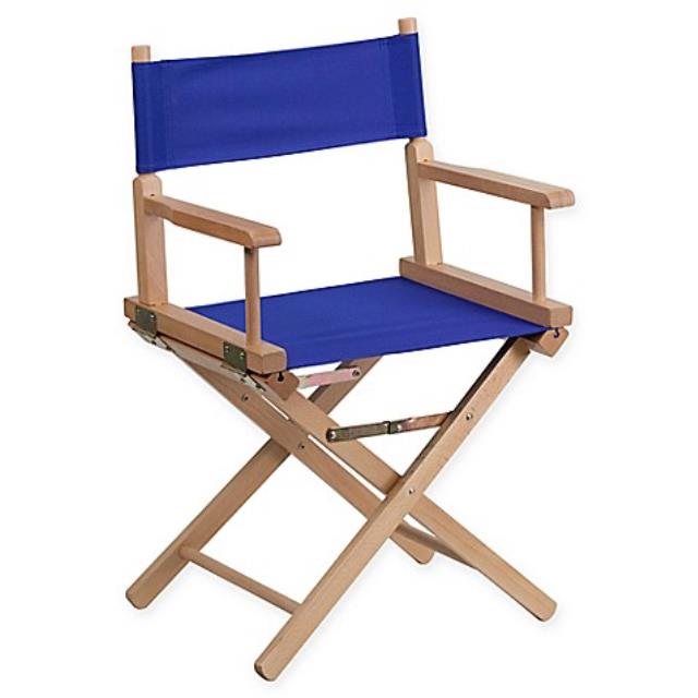 Rental store for CHAIR, DIRECTOR  BLUE, SHORT in New Orleans LA