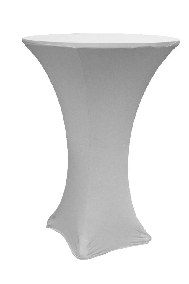 Rental store for LINEN, 30  RND SPANDEX SILVER GREY HIBOY in New Orleans LA