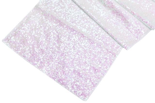 Rental store for RUNNER WHITE IRIDESCENT SEQUIN 14 X108 in New Orleans LA
