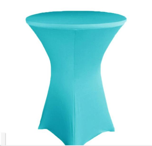 Rental store for LINEN, 30  RND SPANDEX AQUA HI BOY in New Orleans LA