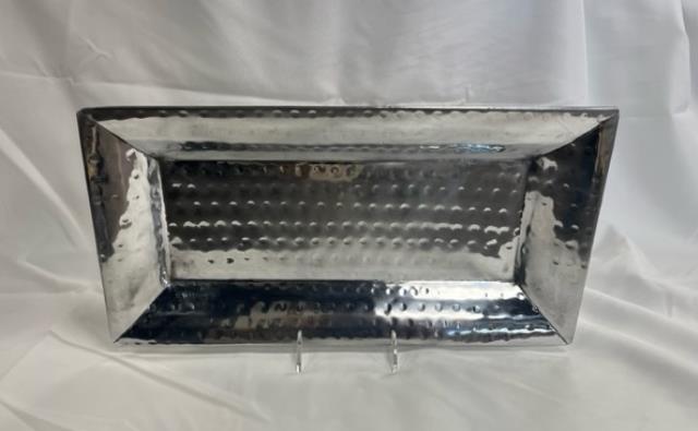 Rental store for HAMMERED TRAY, RECTANGLE 9X18 in New Orleans LA