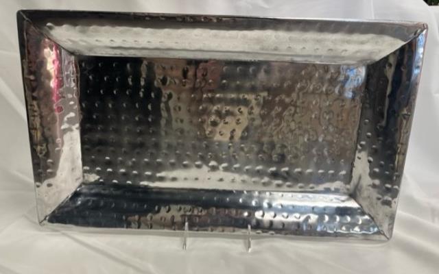 Rental store for HAMMERED TRAY, RECTANGLE 12x21 in New Orleans LA