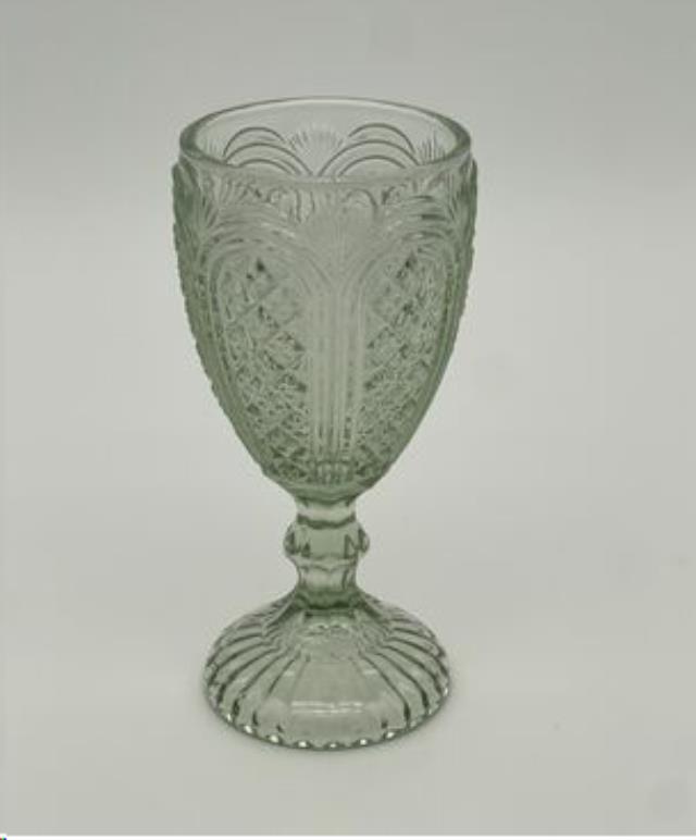 Rental store for GLASS, SAGE GOBLET CAROUSEL 11OZ. in New Orleans LA