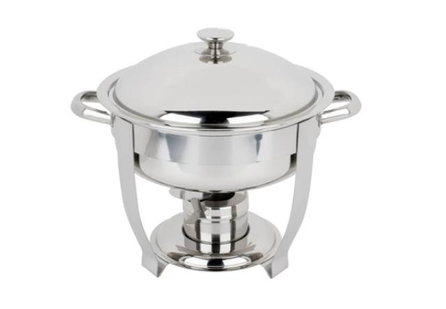 Rental store for CHAFER, 4 QT. ROUND ROLLTOP POLISHED in New Orleans LA