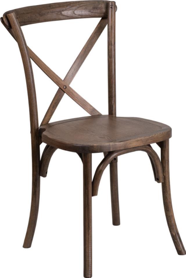 Rental store for CHAIR, CROSS BACK RUSTIC, X BACK in New Orleans LA